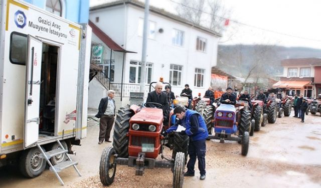 Geyve'de traktör sahiplerine büyük kolaylık