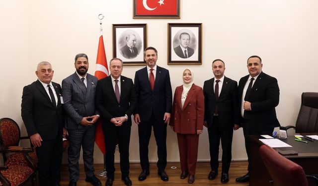 Milletvekili Erdoğan’dan Bakan Bayraktar’a ziyaret