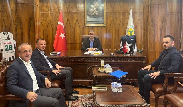 Bayraktar, FİSKOBİRLİK Genel Müdürlüğünde konuk ağırladı