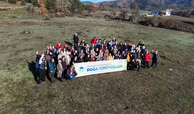 Sakarya’da doğa yürüyüşlerine büyüleyici final: Kıranyurt