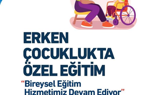 Büyükşehir’den SGM’de özel gereksinimli çocuklara eğitim hizmeti