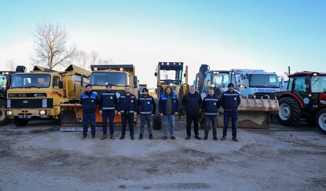 Ferizli Belediyesi kar yağışına karşı hazırlıkları tamamladı