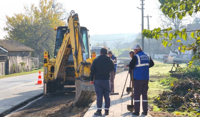 Serdivan Belediyesi'nden Uzunköy'de kapsamlı çalışma