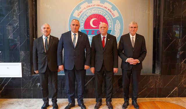 Bayraktar, Arı Yetiştiricileri Merkez Birliği’ni kabul etti