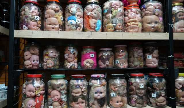 Görenleri ürküten sıra dışa koleksiyon