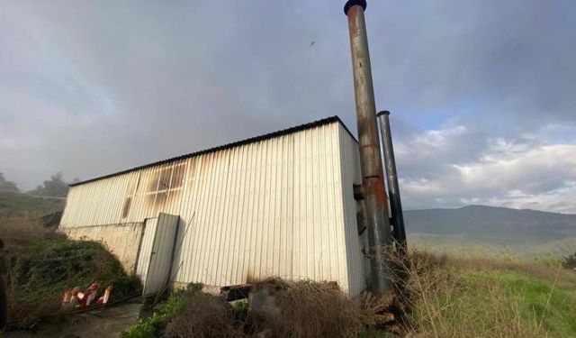 Tavuk çiftliğinde yangın