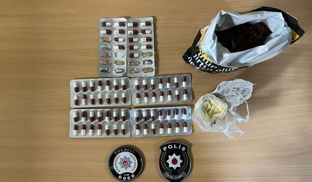 3 kişinin üstünde 71 sentetik ecza hap ele geçirildi