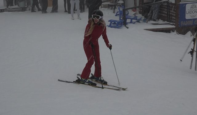 Uludağ'a haftasonu akını