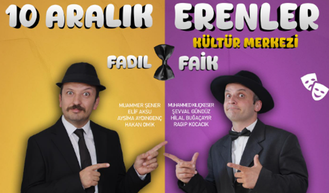 Erenler'de tiyatro oyunu