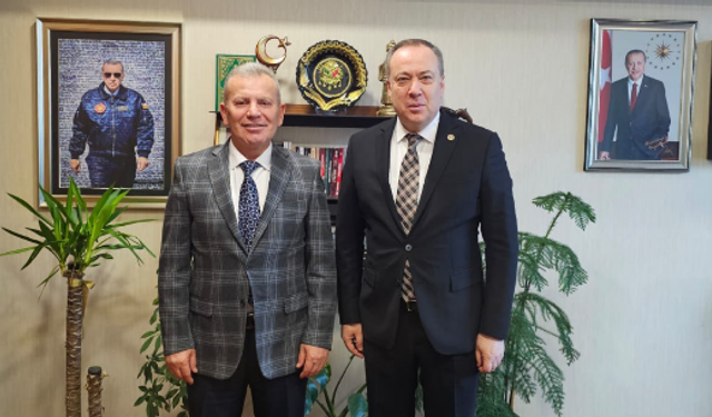 Tuğgeneral Karaca’dan Milletvekili Kaya’ya ziyaret
