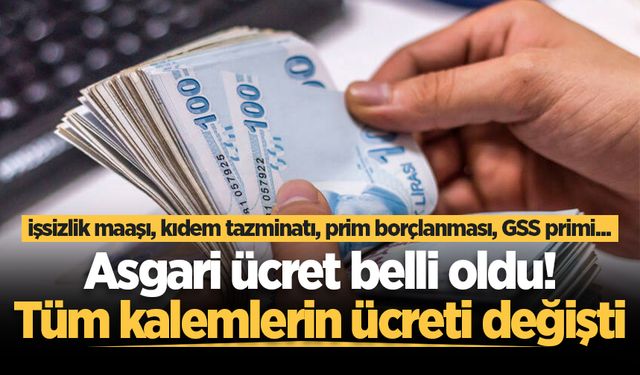 İşte yeni asgari ücret sonrası değişen ödeme ve ücretler