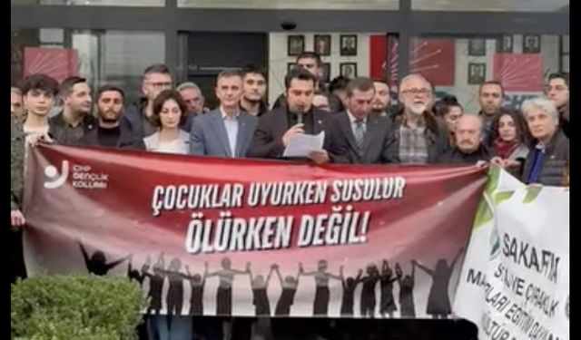 CHP Gençlik Kolları’ndan MESEM tepkisi: “Çocuklar ölürken susulmaz!”