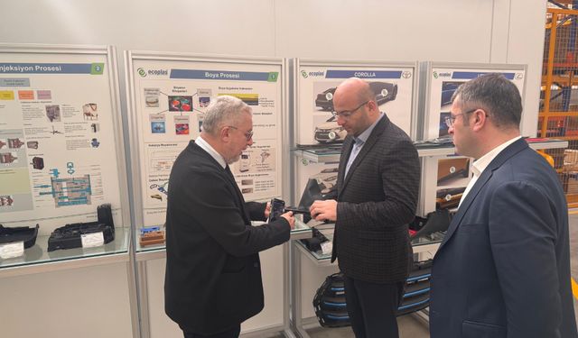 MHP İl Başkanı Alkaş'tan 1. OSB ziyareti