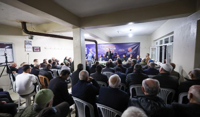 Başkan Çelik projelerini bu kez Uzunköy'de anlattı