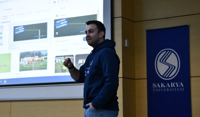 SAÜ'de girişimcilik söyleşisi düzenlendi