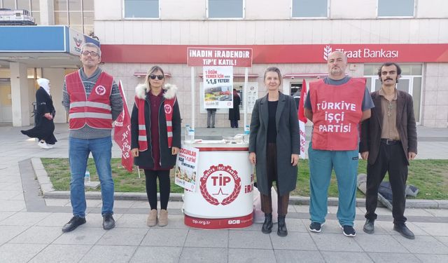 TİP Sakarya, okullarda ücretsiz yemek için imza kampanyası başlattı