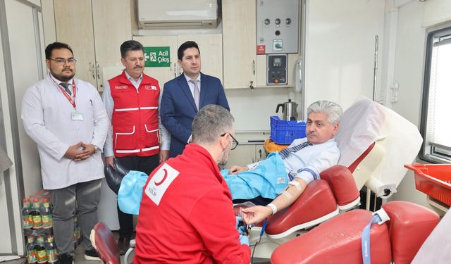 Vali Doğan'dan kan bağışına davet