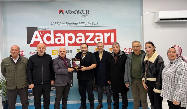 Sakarya Trabzonlular Derneği'nden HALK54 ve Adapazarı Gazetesi'ne ziyaret
