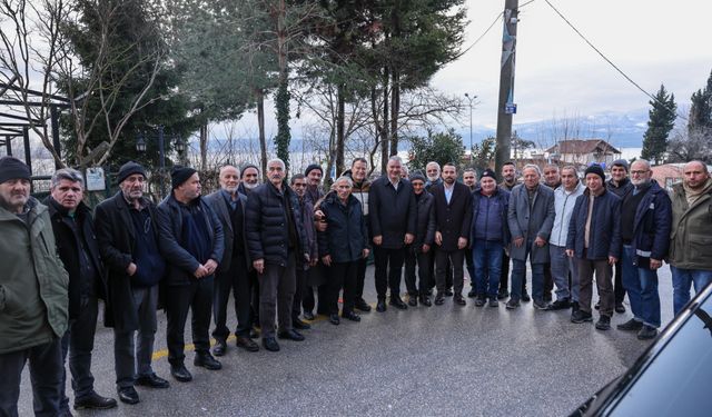 Başkan Çelik Esentepe’de gönül buluşmaları gerçekleştirdi