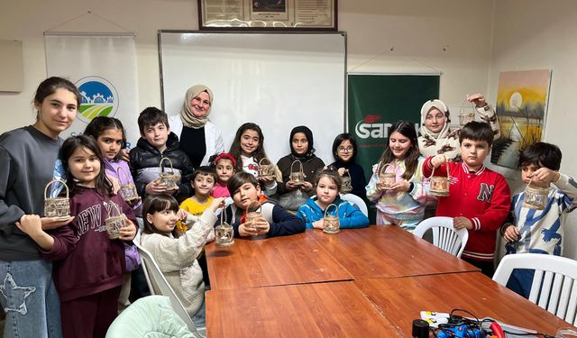 Ara tatilde SAMEK atölyeleri dolu dolu geçiyor