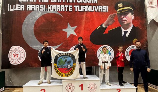 Gaffar Okkan Turnuvası’na Serdivan damgası: 17 madalya ile büyük başarı