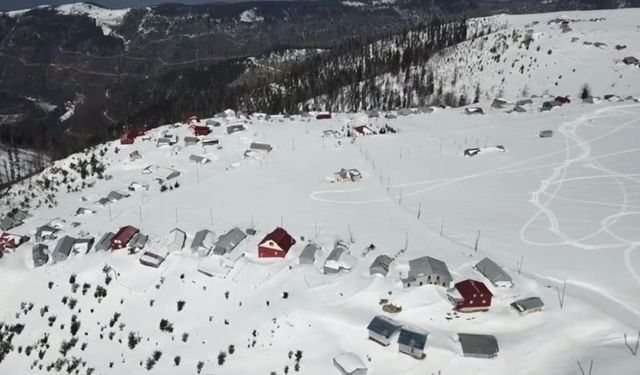 Türkiye’nin en yüksek kar kalınlığı Düzce’de ölçüldü