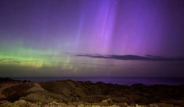 Güneş’teki patlama sonrası Aurora ışıkları görüntülendi