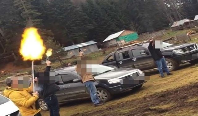 Havaya ateş edip sosyal medyada yayınlayan 8 kişi yakalandı