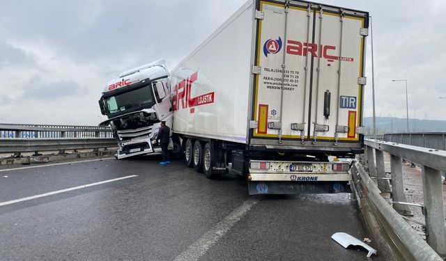 Kuzey Marmara bağlantı yolunda kaza