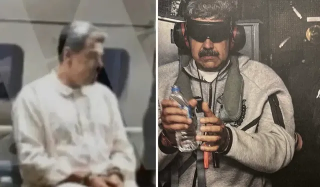 Trump, Maduro'nun ABD savaş gemisindeki fotoğrafını paylaştı