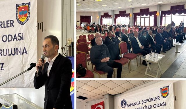 Sapanca Şoförler Odası'nda Kubilay yeniden başkan