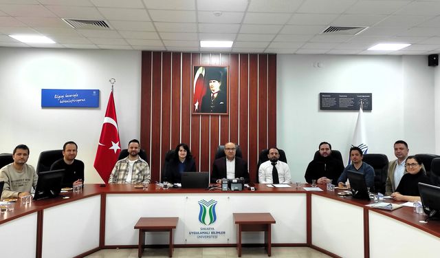 SUBÜ dergileri için değerlendirme toplantısı düzenlendi