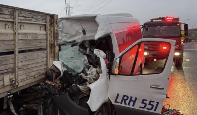 Kazada ağır yaralanan işçi hayatını kaybetti