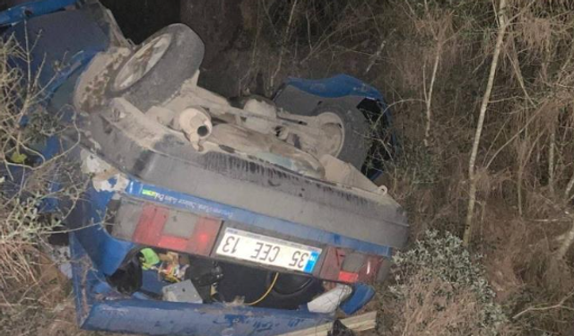 Otomobil takla attı: 1 yaralı