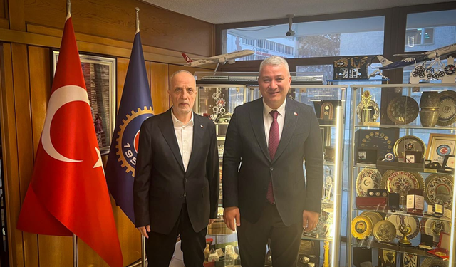 Başkan Çelik'ten Ergün Atalay'a ziyaret