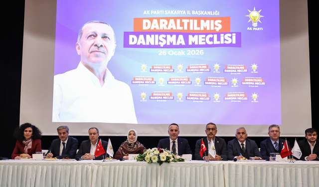 AK Parti'de Daraltılmış İl Danışma Meclisi toplantısı