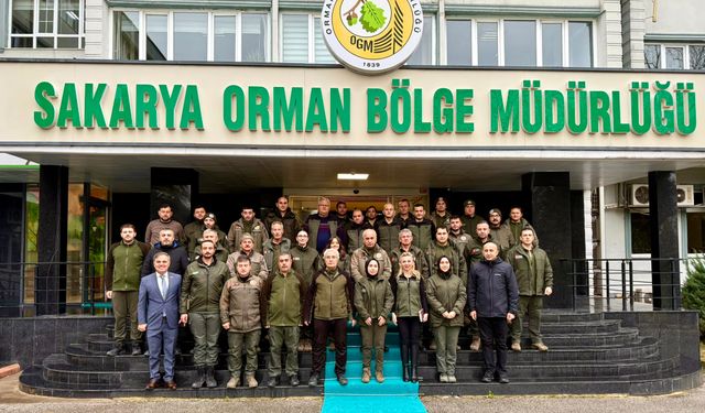 Orman Muhafaza Memurları Günü'nde sahadaki personelle buluştu