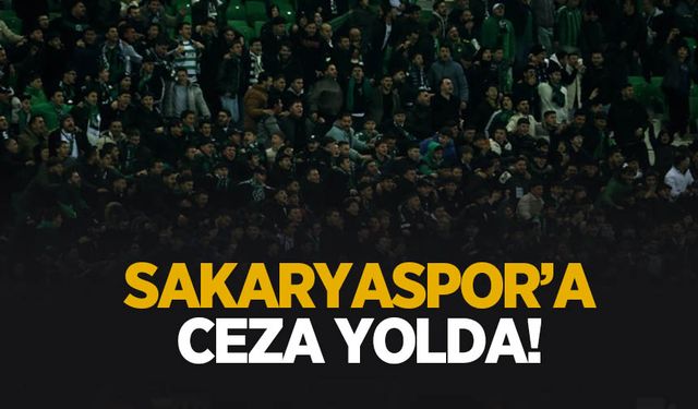 Sakaryaspor PFDK’ya sevk edildi