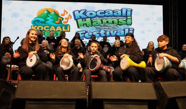 Kocaali'de hamsi festivali coşkusu