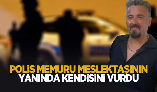 Acı olay: Polis memuru kendisini vurup canına kıydı