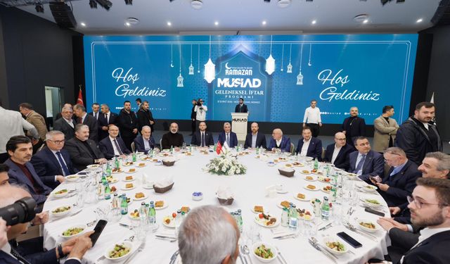MÜSİAD’ın geleneksel iftarında Sakarya güçlü katılım sağladı