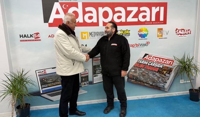 Başkan Muzaffer Kabacan Kandil gecesi gazetemize geldi: Hakkını helal et