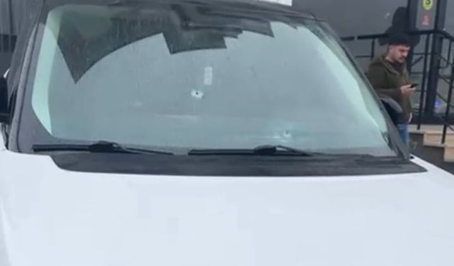 Emlak ofisine silahlı saldırı