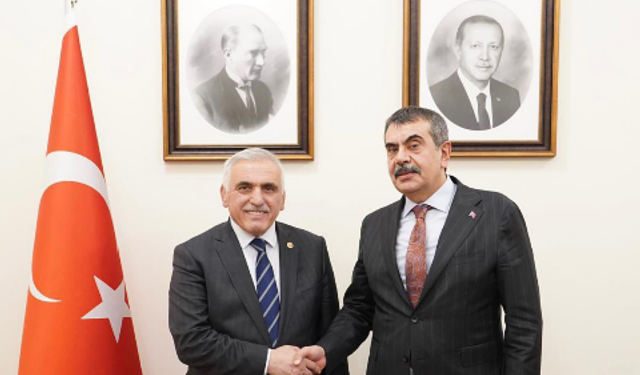 İnci’den Milli Eğitim Bakanı Tekin’e TBMM’de ziyaret