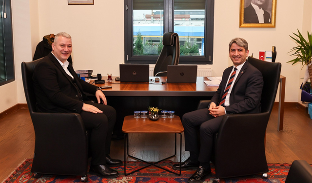 Başkan Çelik AKSA Doğalgaz'ı ziyaret etti