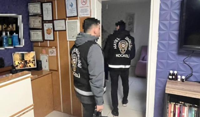 Polisten masaj salonlarına denetim