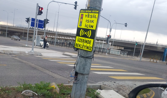 Karaman kavşağında ölümcül tehlike