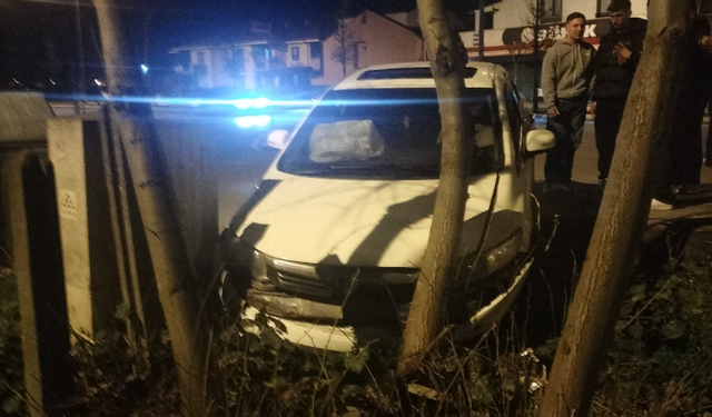 İftar sonrası kaza: Köpeğe çarpmamak direksiyonu kırdı