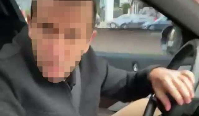 Yeni doğan bebeği ile eve giderken dehşeti yaşadı