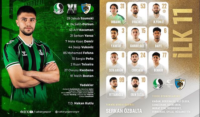 Onbirleri belli oldu